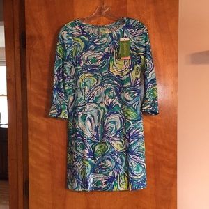 NWT Linden dress in Oh Shucks 💚💙